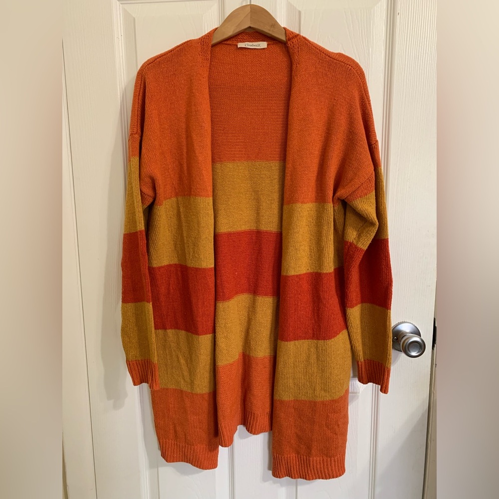 Cloudwalk | Colorful Striped Open Cardigan